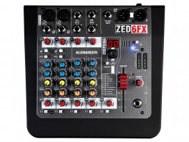 Mixer passivo professionale con effetti ALLEN & HEATH ZED-6FX