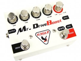 Overdrive e boost analogico per chitarra elettrica mod: Mr. Driveboost
